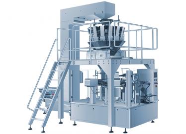 三種貓砂混合全自動(dòng)包裝機(jī)